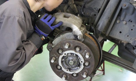 【自動車整備科】大型車実習風景☆