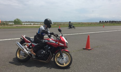初めてのライディング実習