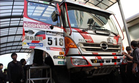 ダカールラリー 静岡日野自動車 近藤匡人様