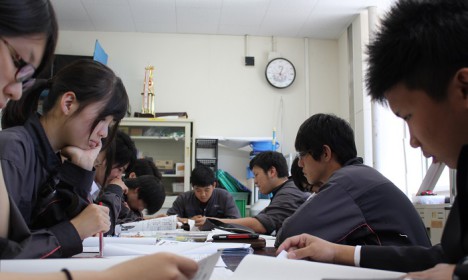 体育祭打ち合わせ中