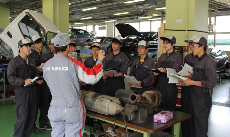 静岡日野自動車様　企業実習2