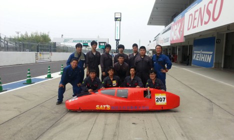 梅澤です。エコラン部！