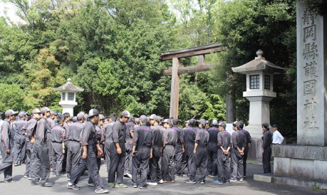 今日は「防災の日」。防災訓練を行いました