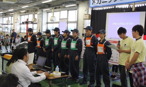 優勝トロフィーは誰の手に!?【メカニックコンテスト】その1