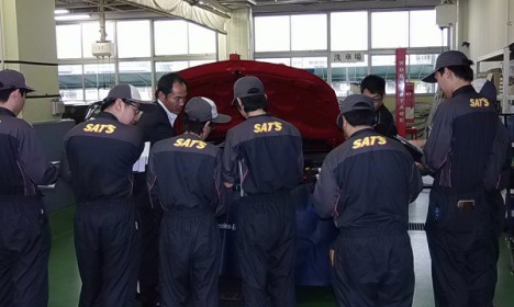 【浜松ヤナセ様】技術講習会が行われました。