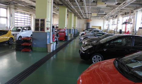 実習場ってこんなところ