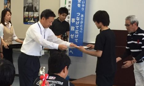 優勝❗️二輪車安全運転県大会