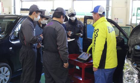 企業実習4日目午後の様子です