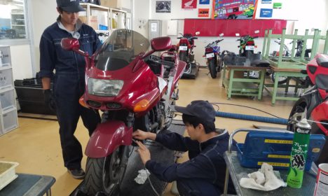 バイク車検整備