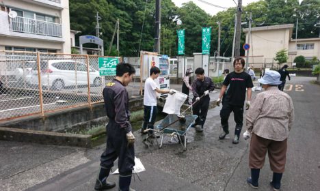 宮前地区の清掃活動