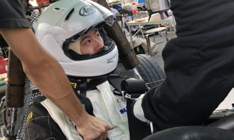 学生フォーミュラー練習走行参加