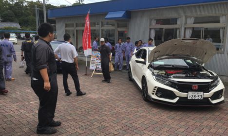 ホンダカーズ静岡西様車両展示