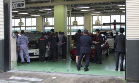 日産さま車両展示（学生メイン編）