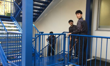 学生は本日で終業です！