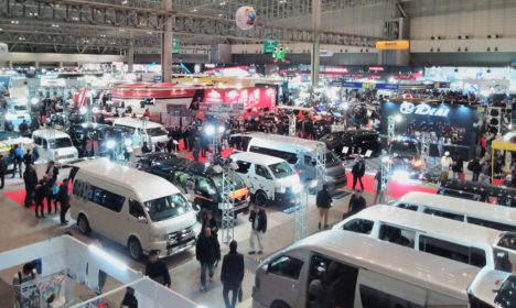 東京オートサロン会場の様子