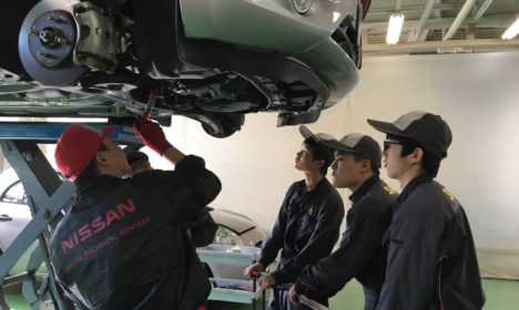 日産プリンス静岡様実習