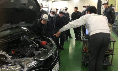 ホンダカーズ静岡様実習