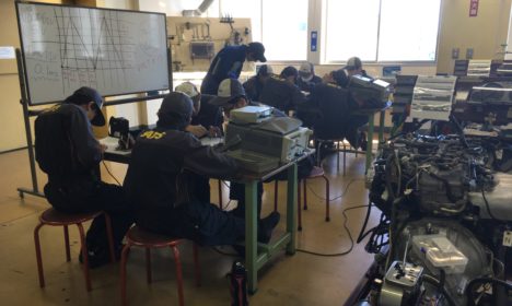 オシロスコープと格闘