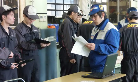 スズキ自販静岡様実習