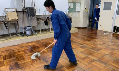 新年度学生受入れ準備