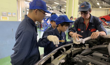 城南静岡様　体験授業