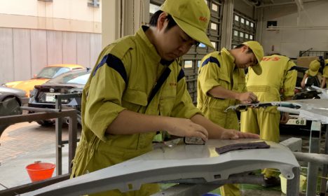 カスタムカー製作に向けて練習