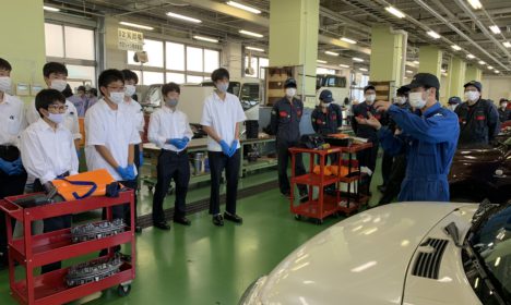 静岡北高１年生見学会