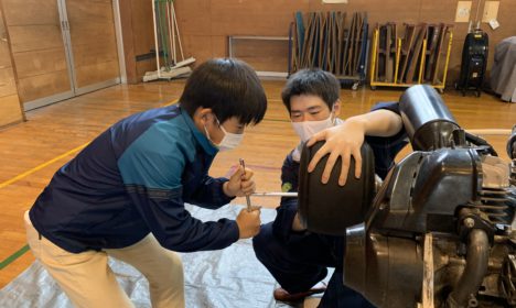 横内小学校出前授業