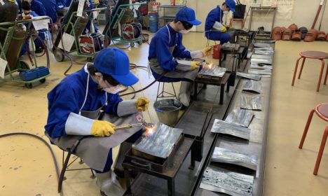 高・専　溶接実習