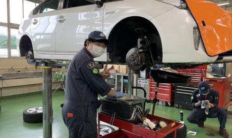 受注の点検・車検整備