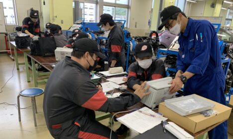 ジーゼルエンジンの授業